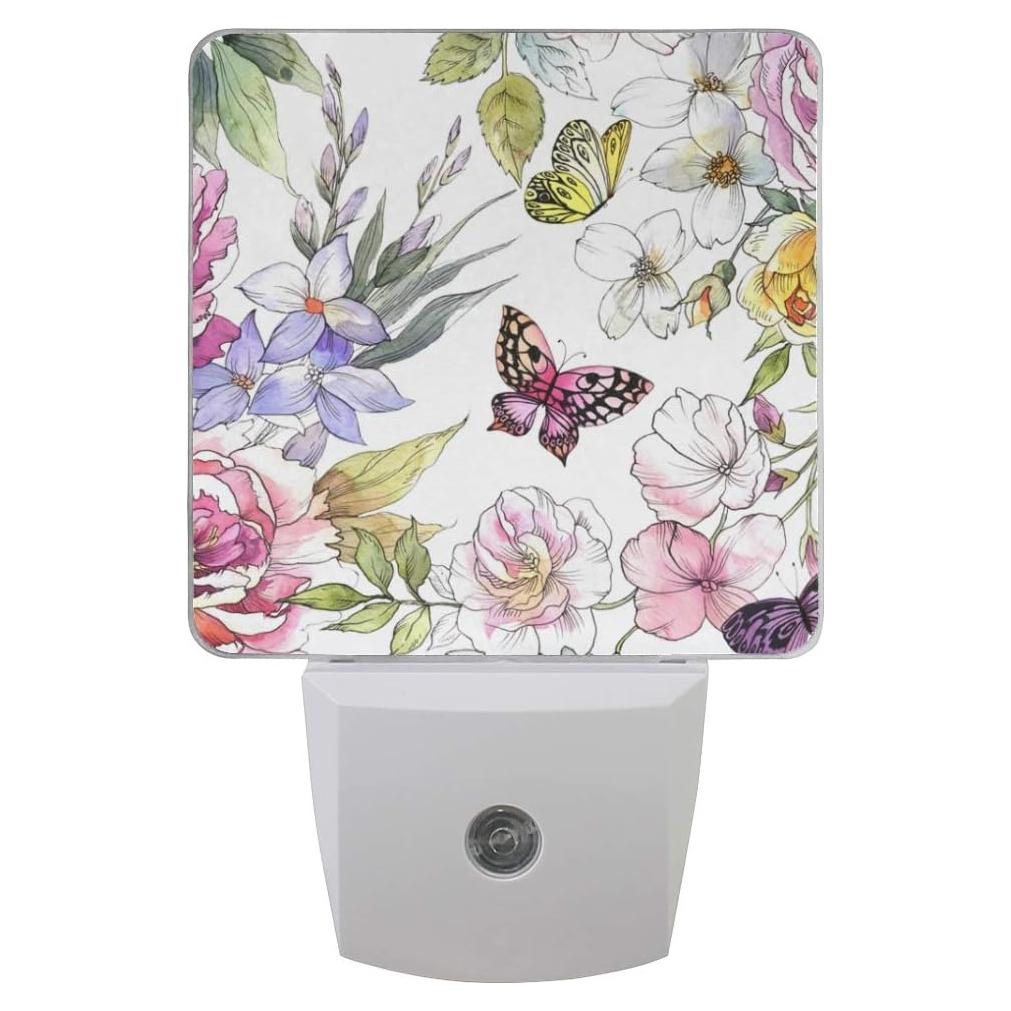 Paquete de 2 Lámparas LED Enchufables Senya con Sensor Luz