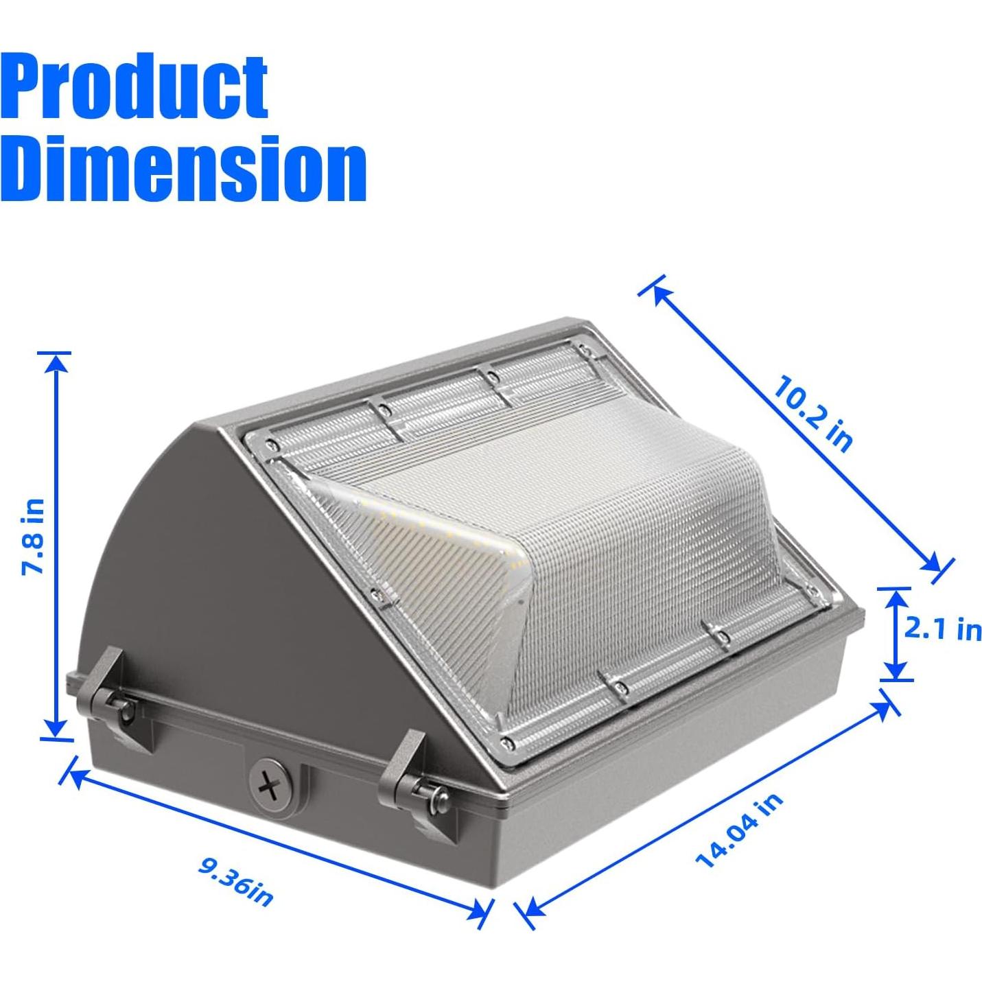 Luz de Pared LED 150W Greensun 18000lm Fotocélula Exterior