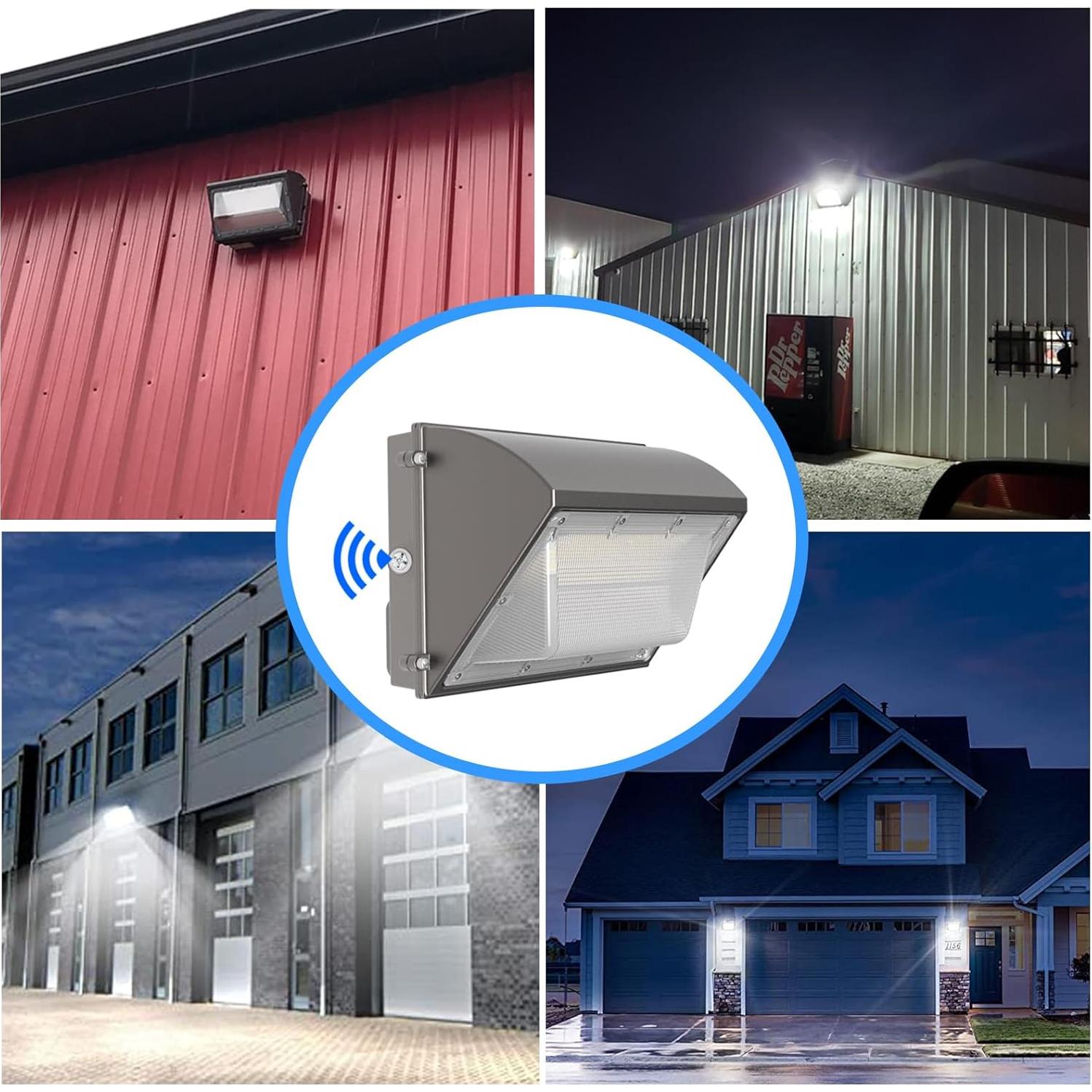 Luz de Pared LED 150W Greensun 18000lm Fotocélula Exterior