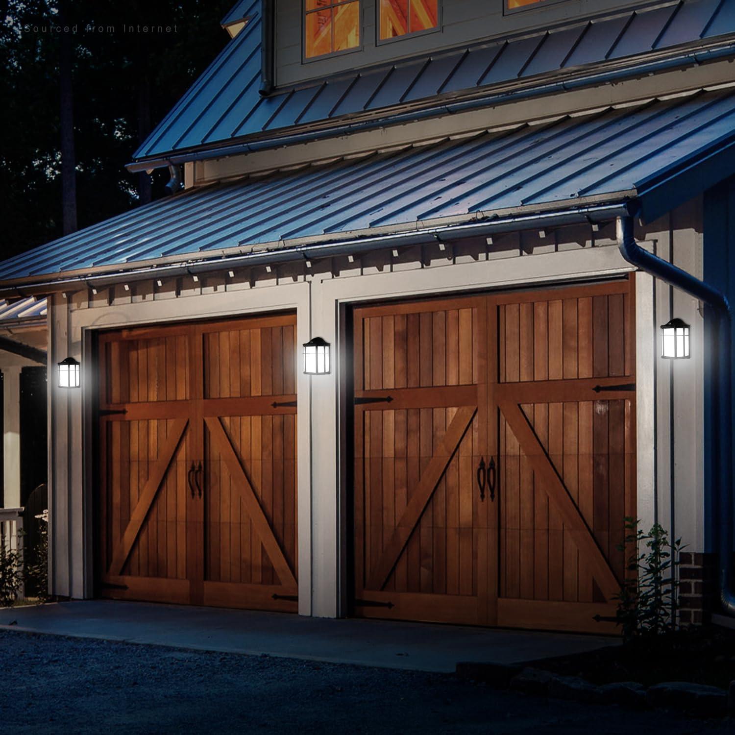 Aplique LED Exterior LEONLITE 15W 3CCT Sensor Luz Automática