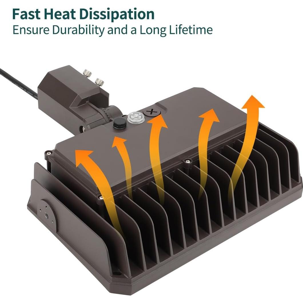 Luz de Inundación LED 150W Kadision con Fotocélula IP65