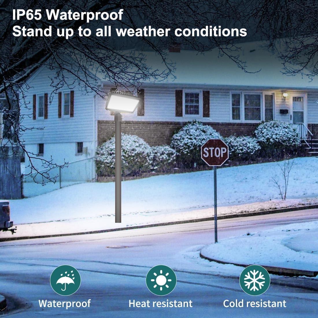 Luz de Inundación LED 150W Kadision con Fotocélula IP65