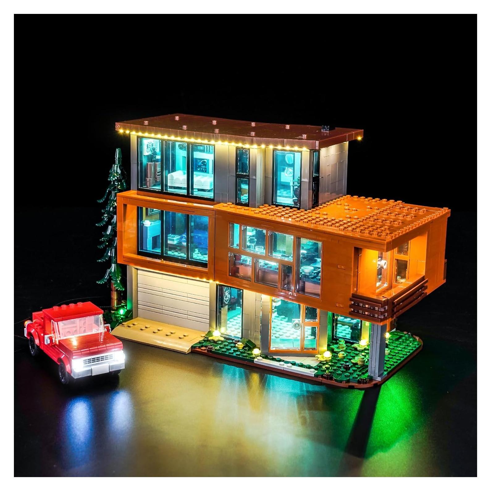 Kit de Luz LED Hilighting para Lego Casa Cullen - Fácil Instalación