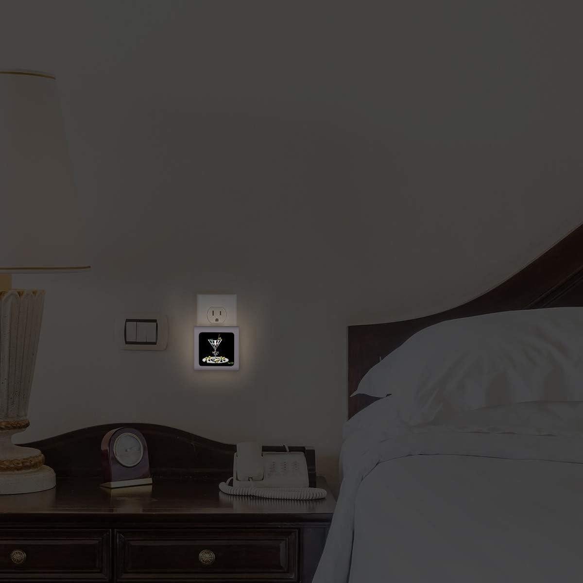 Luz Nocturna LED Regulable Art Plates con Sensor Automático