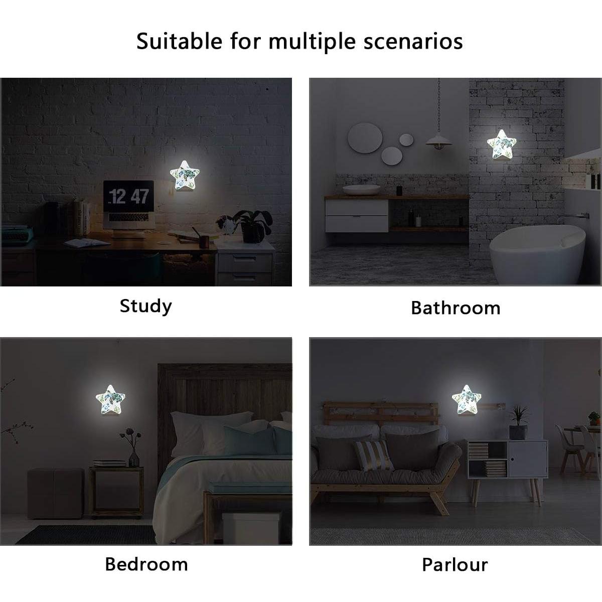 Luz Nocturna LED Tortuga Marinas con Sensor Automático 0.2W