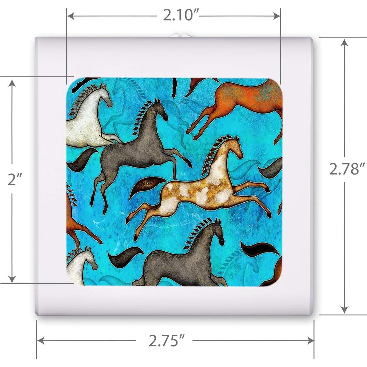 Luz Nocturna LED Regulable Art Plates con Sensor Automático