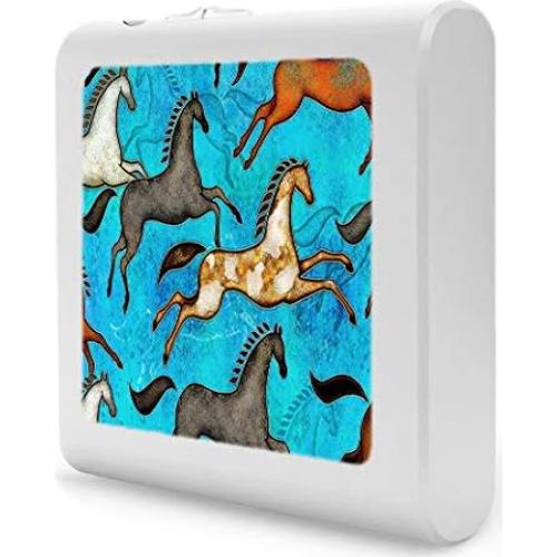 Luz Nocturna LED Regulable Art Plates con Sensor Automático