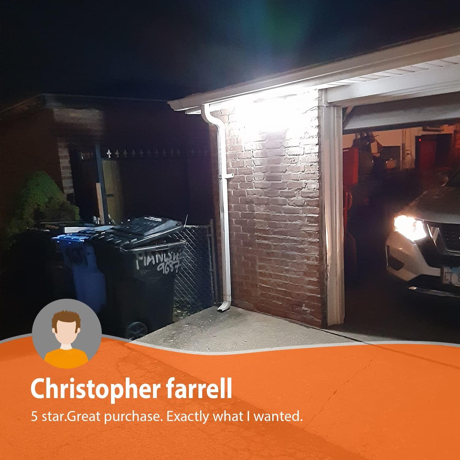 Luces de Seguridad LED DINGLILIGHTING 20W con Sensor Movimiento