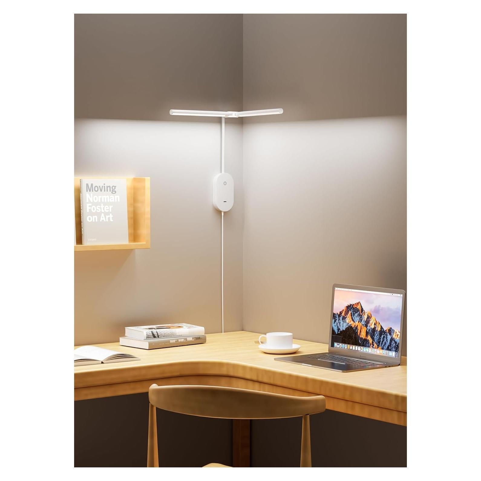 Lámpara de Lectura Montada en Pared TOPMB con 2 Cabezas LED