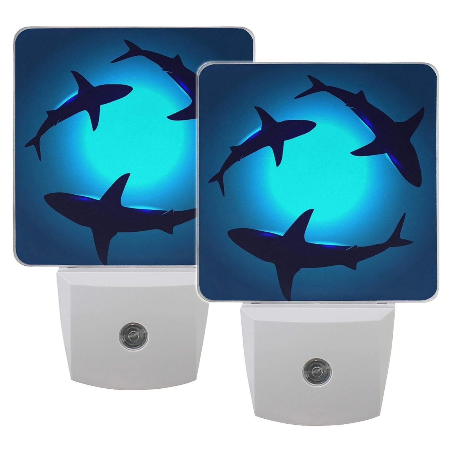 Conjunto de 2 luces nocturnas LED Naanle con sensor automático