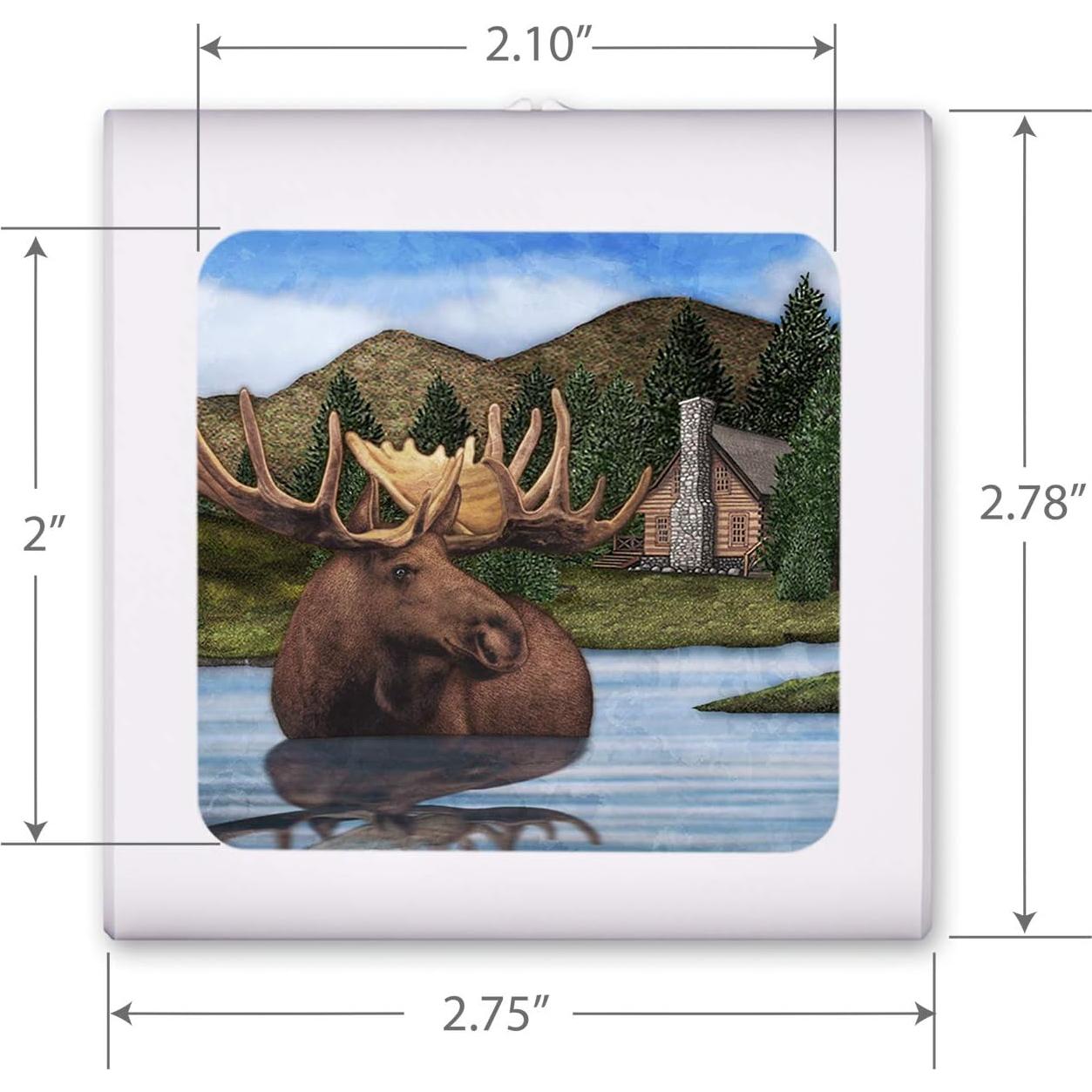 Luz Nocturna LED Regulable Art Plates con Sensor Automático