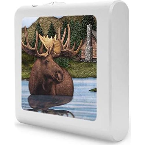 Luz Nocturna LED Regulable Art Plates con Sensor Automático