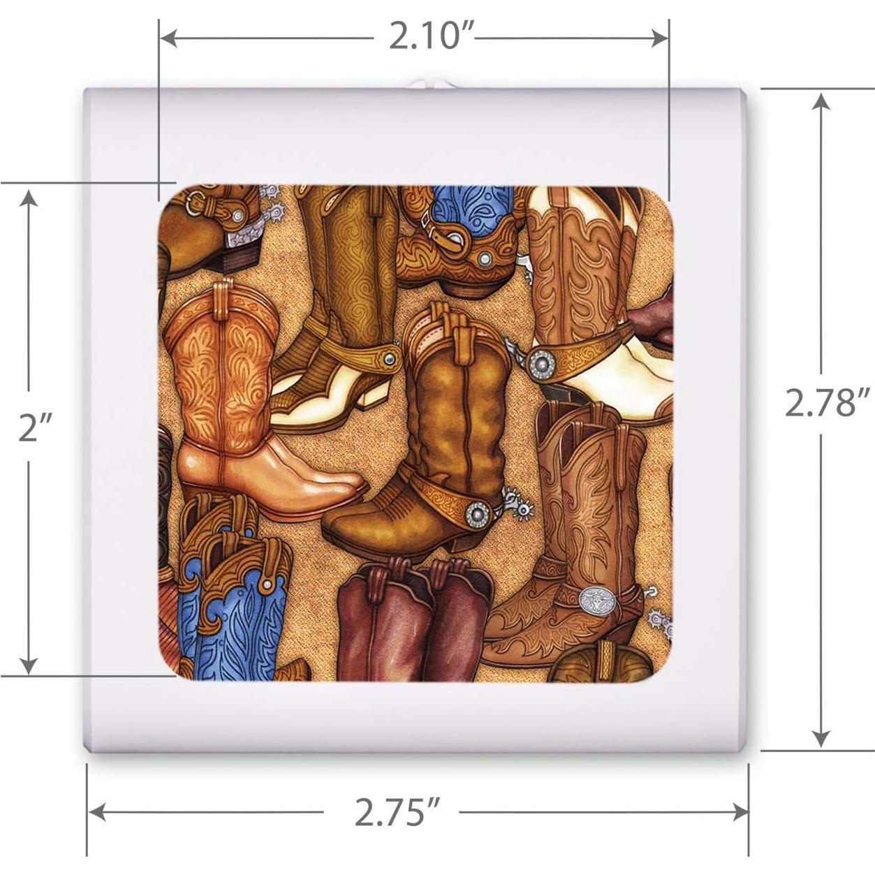 Luz Nocturna LED Art Plates Regulable con Sensor Automático