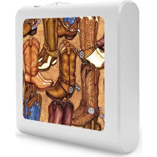 Luz Nocturna LED Art Plates Regulable con Sensor Automático