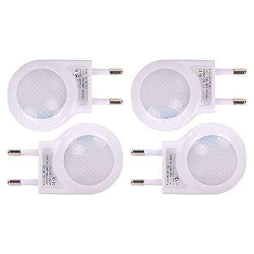 Paquete de 4 Luces Nocturnas LED Omeet 0.7W con Sensor