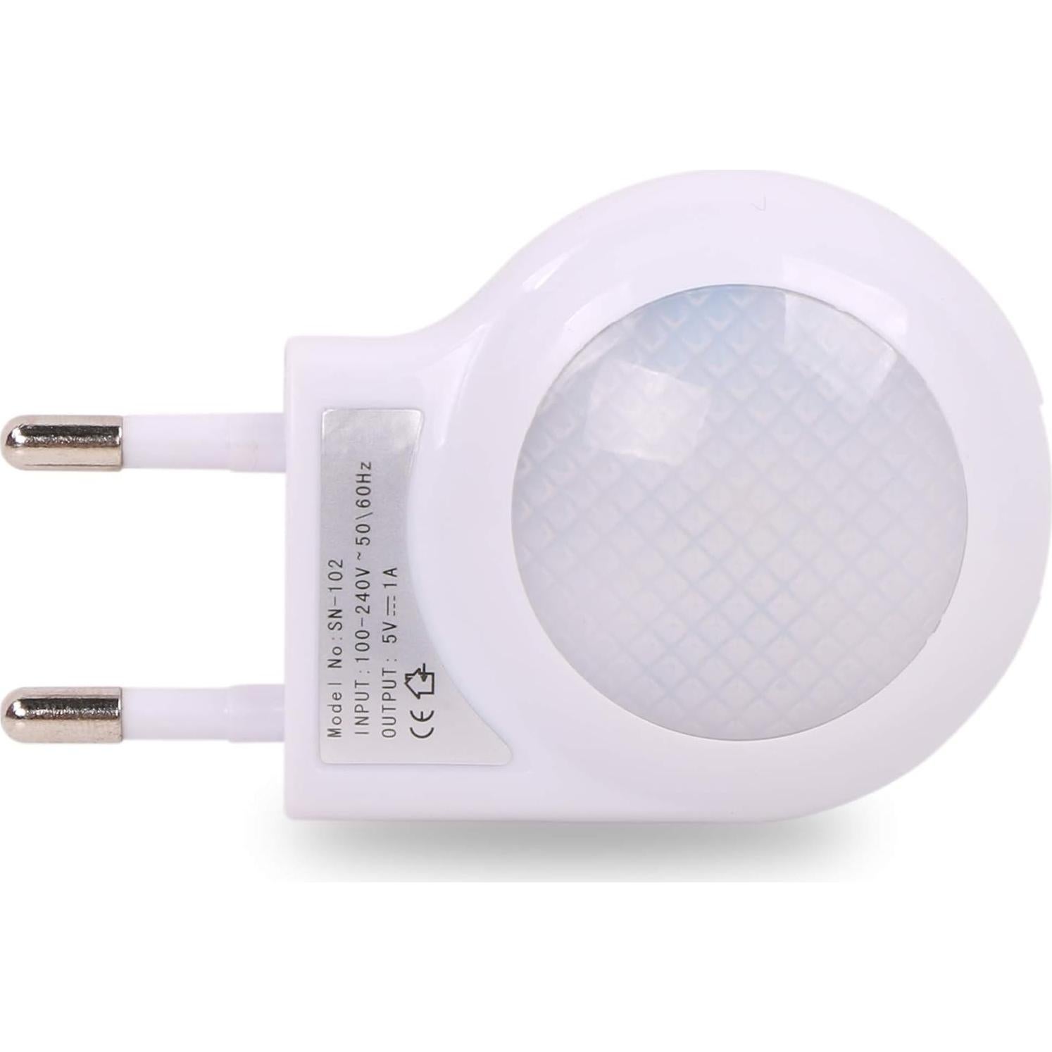 Paquete de 4 Luces Nocturnas LED Omeet 0.7W con Sensor