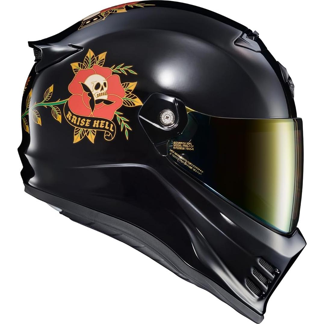 Casco Integral ScorpionEXO Covert FX Negro Brillante 1.22kg