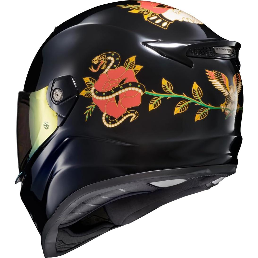 Casco Integral ScorpionEXO Covert FX Negro Brillante 1.22kg