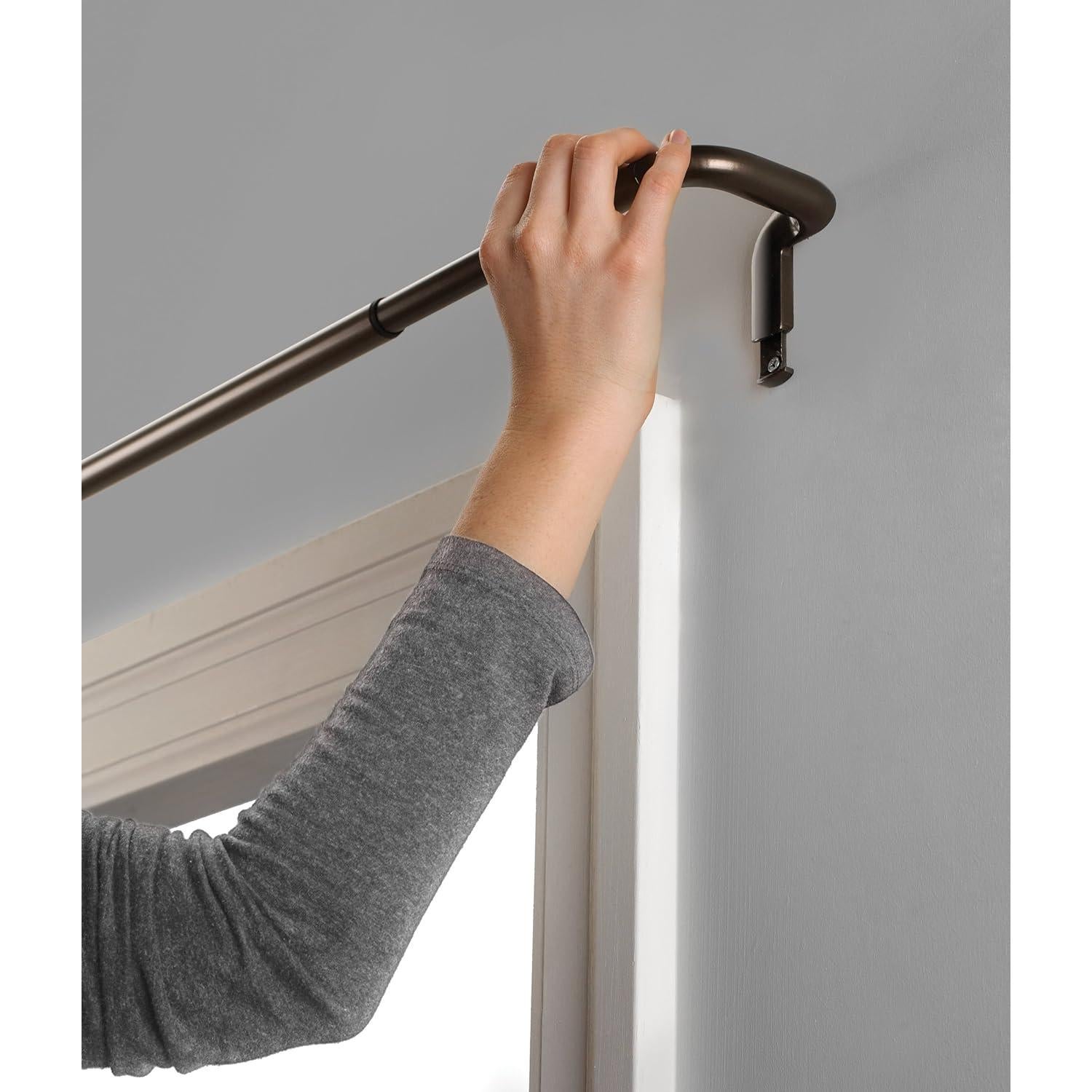 Sistema de Varilla de Cortina Umbra Twilight 224-366 cm Bronce