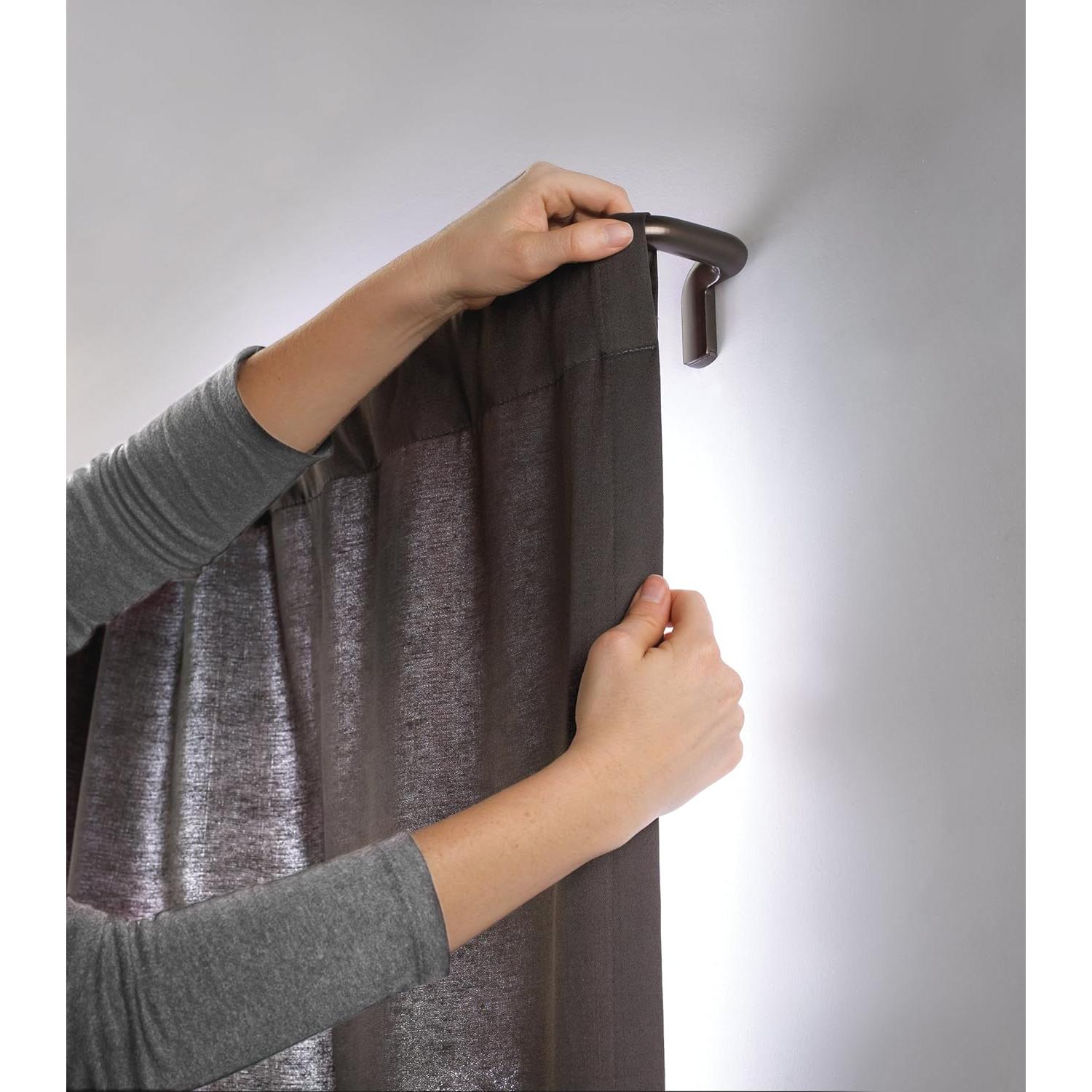 Sistema de Varilla de Cortina Umbra Twilight 224-366 cm Bronce