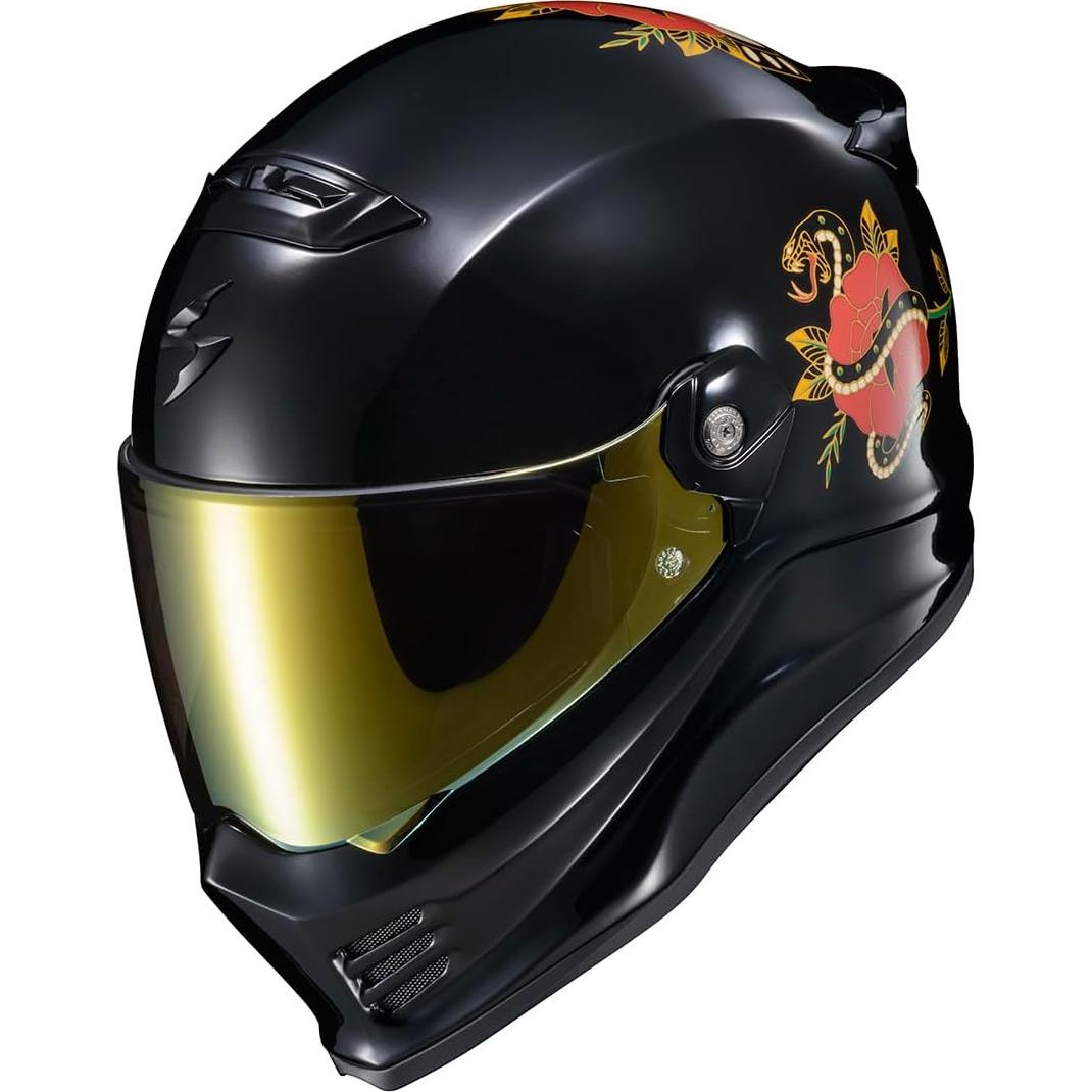 Casco Integral ScorpionEXO Covert FX Negro Brillante XL