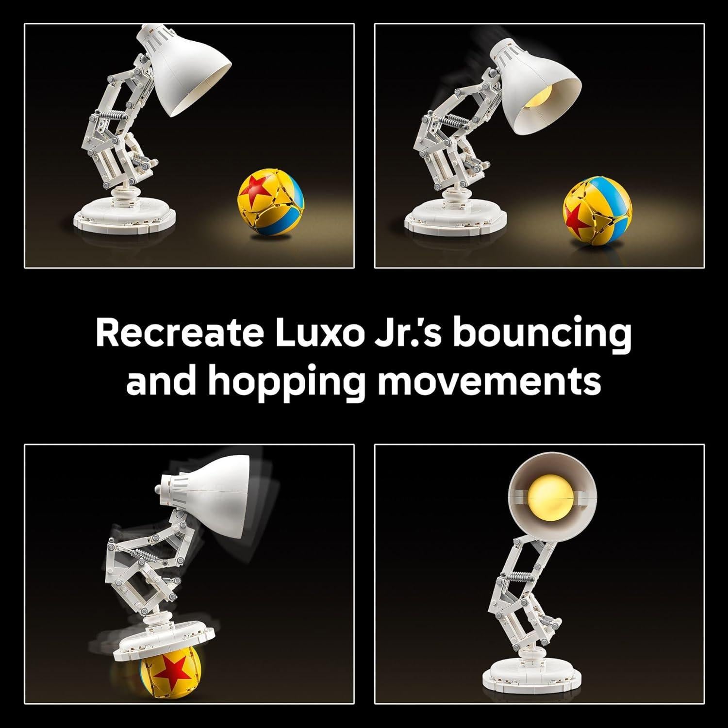 LEGO Ideas Luxo Jr. Disney Pixar - Set de Construcción 21357