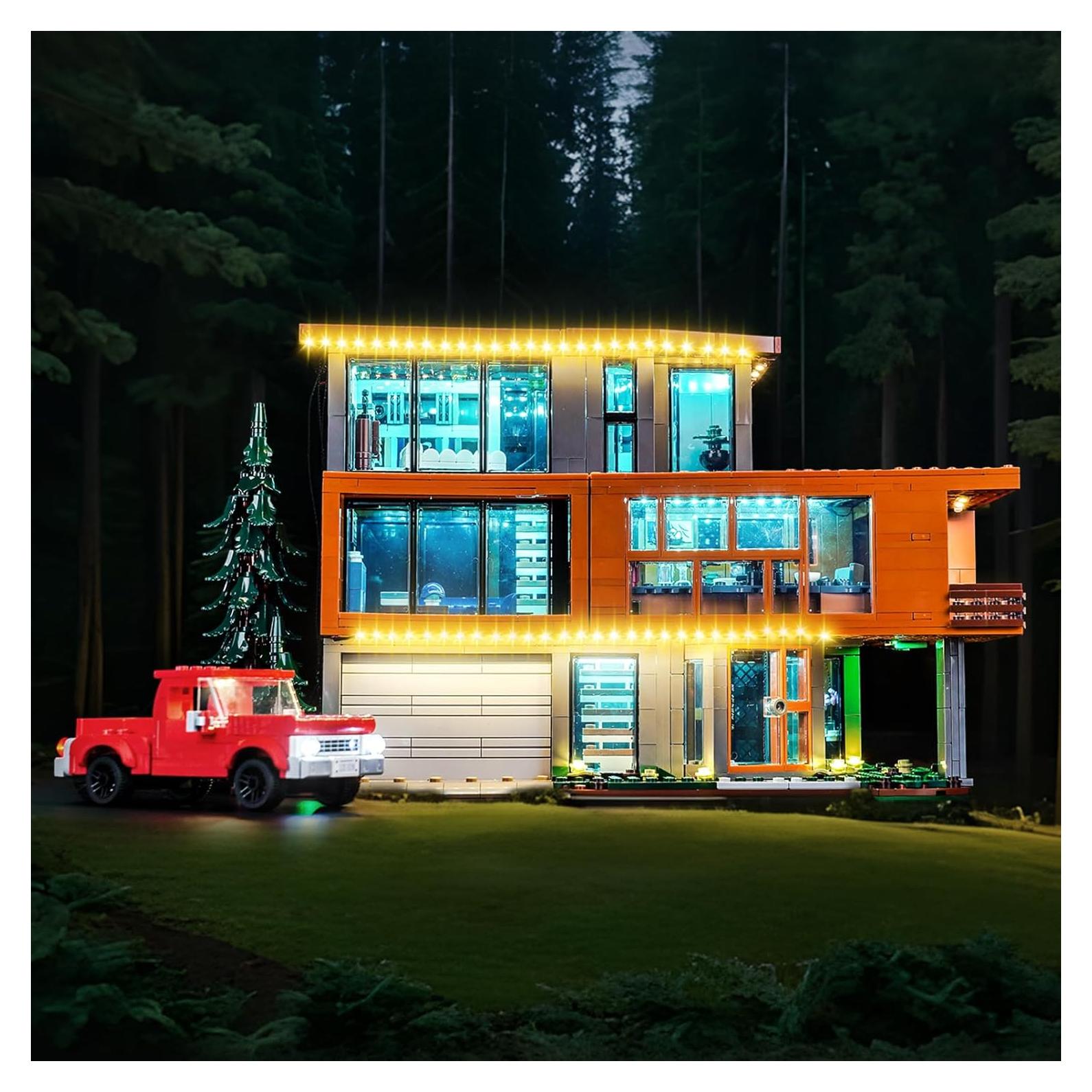 Kit de Iluminación LED Brickshining para Lego Casa Cullen 21354