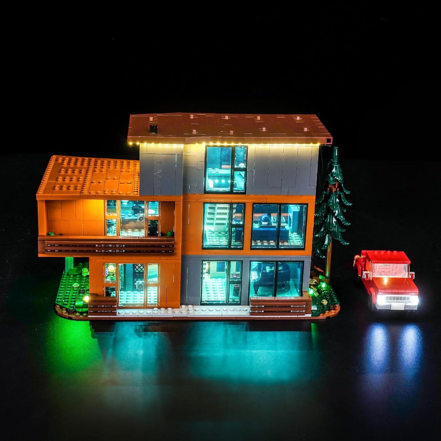 Kit de Iluminación LED Brickshining para Lego Casa Cullen 21354