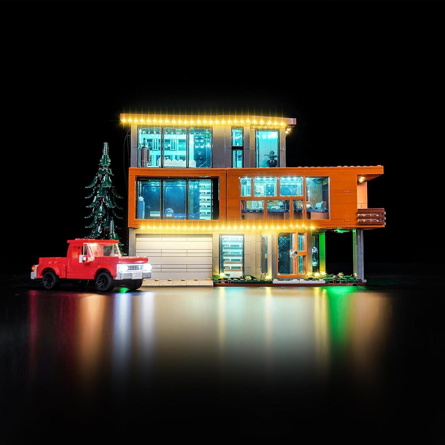 Kit de Iluminación LED Brickshining para Lego Casa Cullen 21354