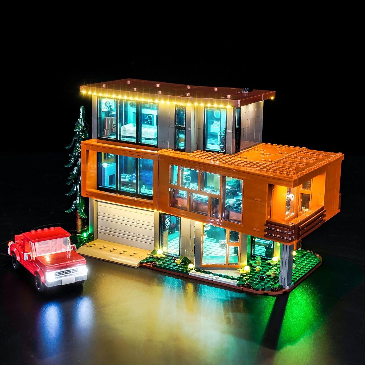Kit de Iluminación LED Brickshining para Lego Casa Cullen 21354
