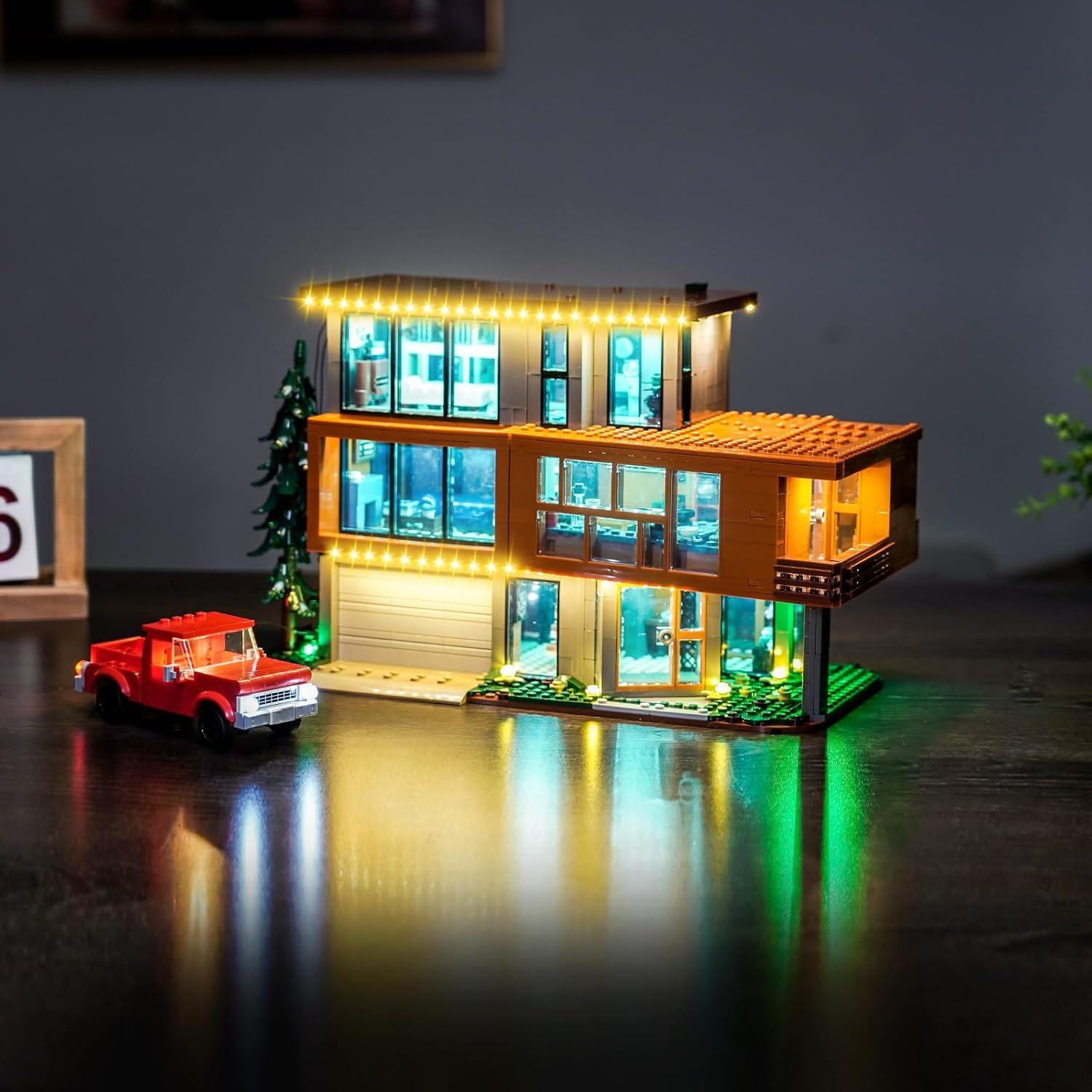 Kit de Iluminación LED Brickshining para Lego Casa Cullen 21354
