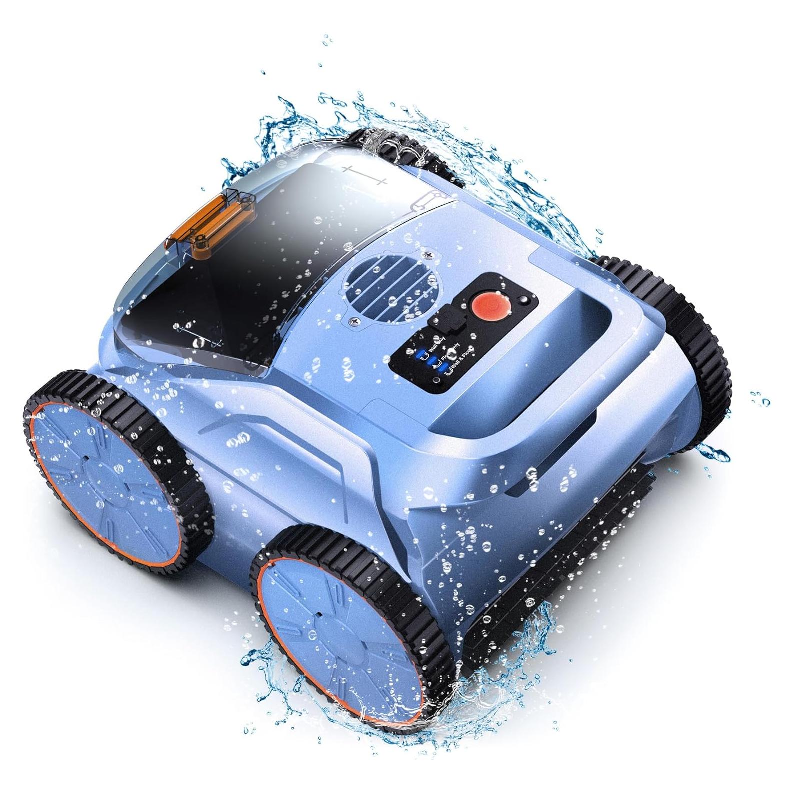 Aspiradora Robótica para Piscinas Huizhou SAT 20, 180 min, 150 m2