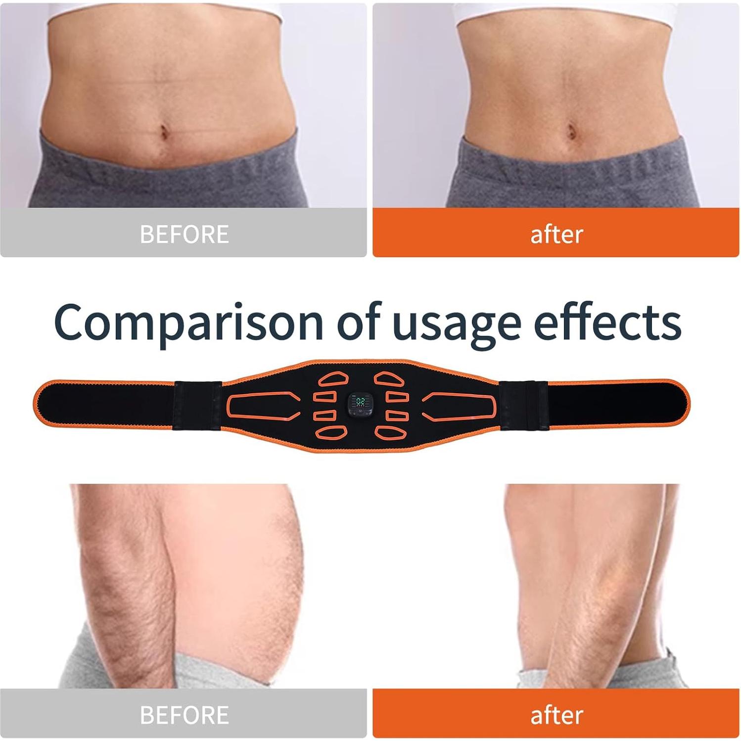 Estimulador Muscular PONATO EMS para Abdomen y Extremidades