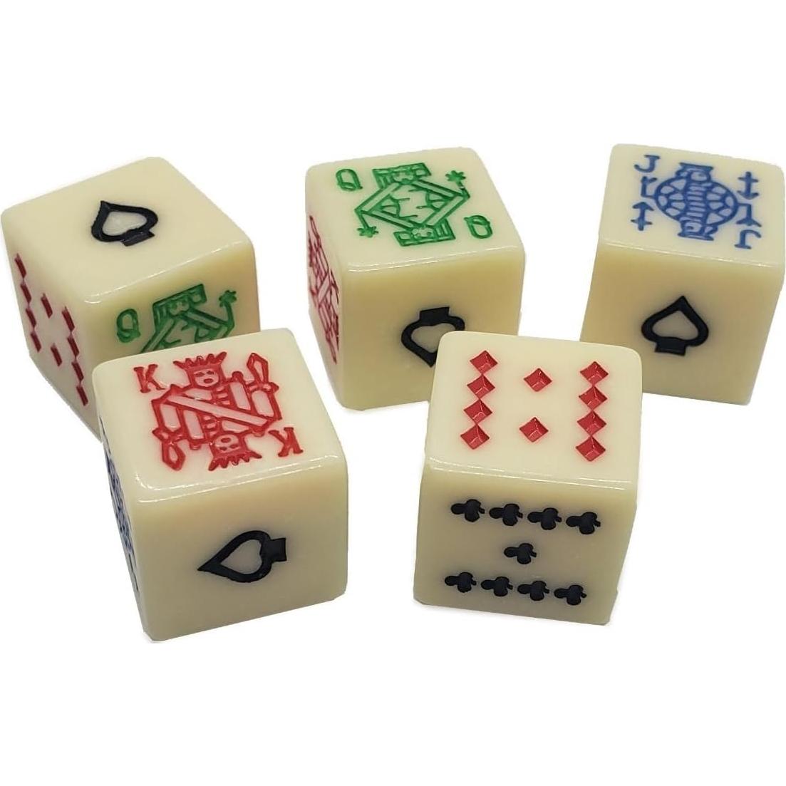 Juegos de Dados de Póker 16mm Ofertas Cibernéticas - 10 Dados