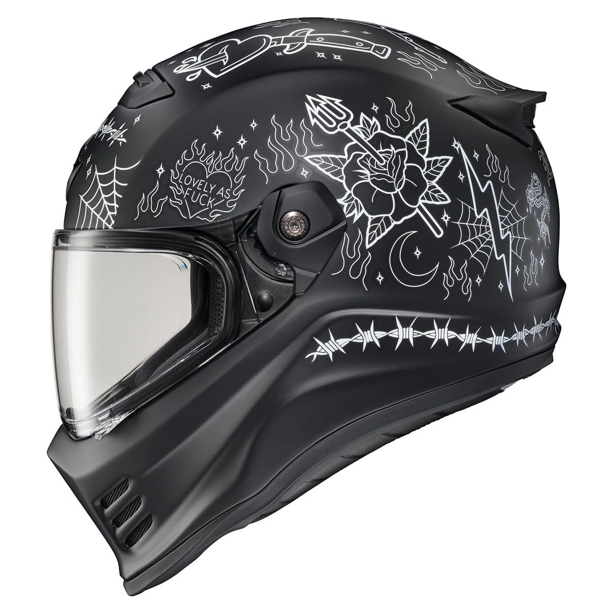 Casco Integral ScorpionEXO Covert FX - Litas 2 Negro Mediano