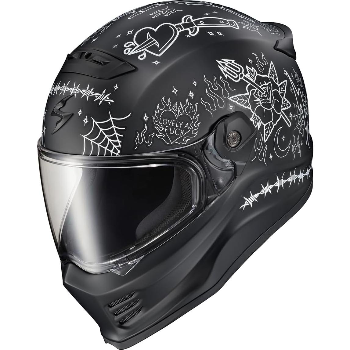 Casco Integral ScorpionEXO Covert FX - Litas 2 Negro Mediano