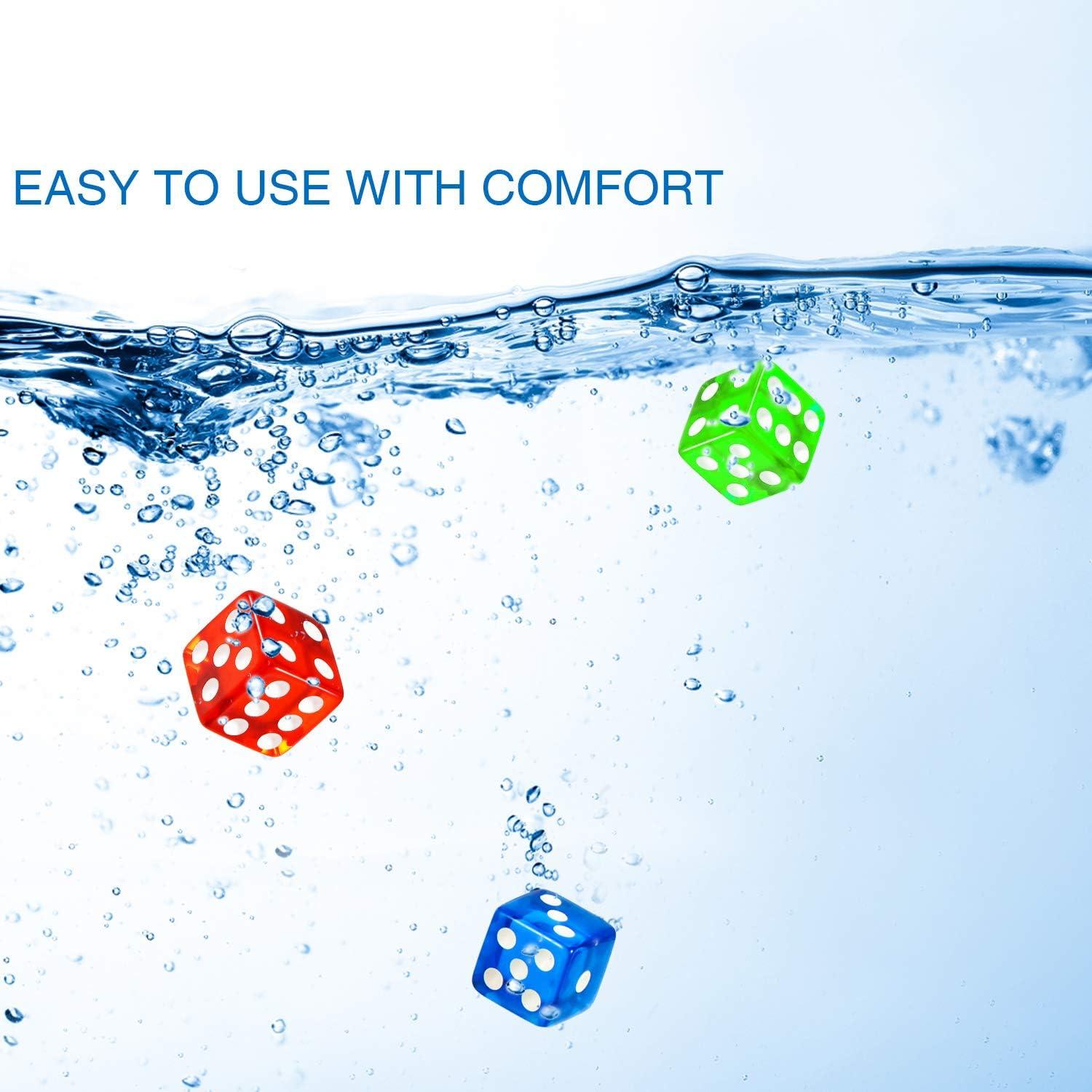 Juego de Dados de 6 Caras Blulu - 50 Piezas de Colores