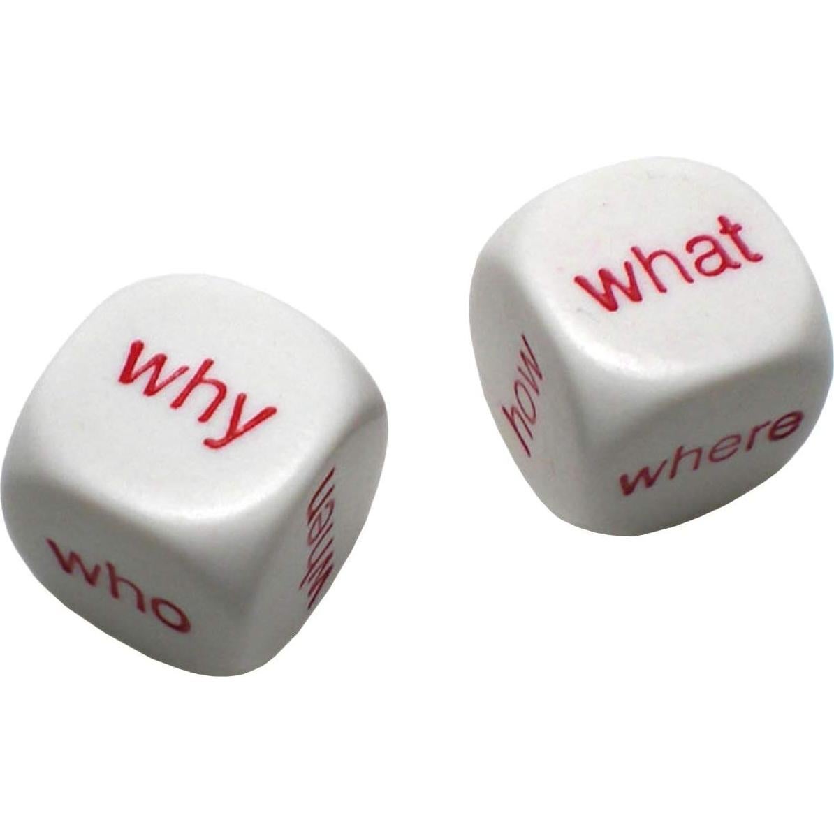 Juego de Dados Interrogativos Koplow Games 16mm Multicolor