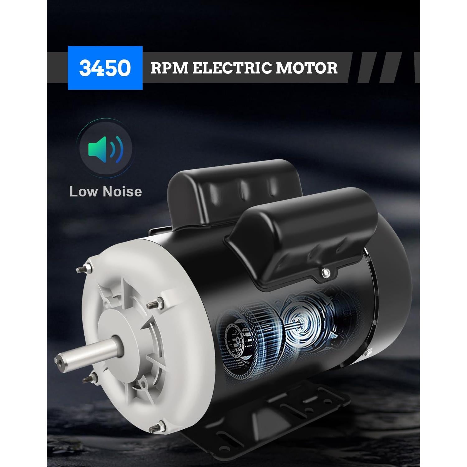Motor Eléctrico 3HP FAHKNS 3450RPM 208-230V TEFC