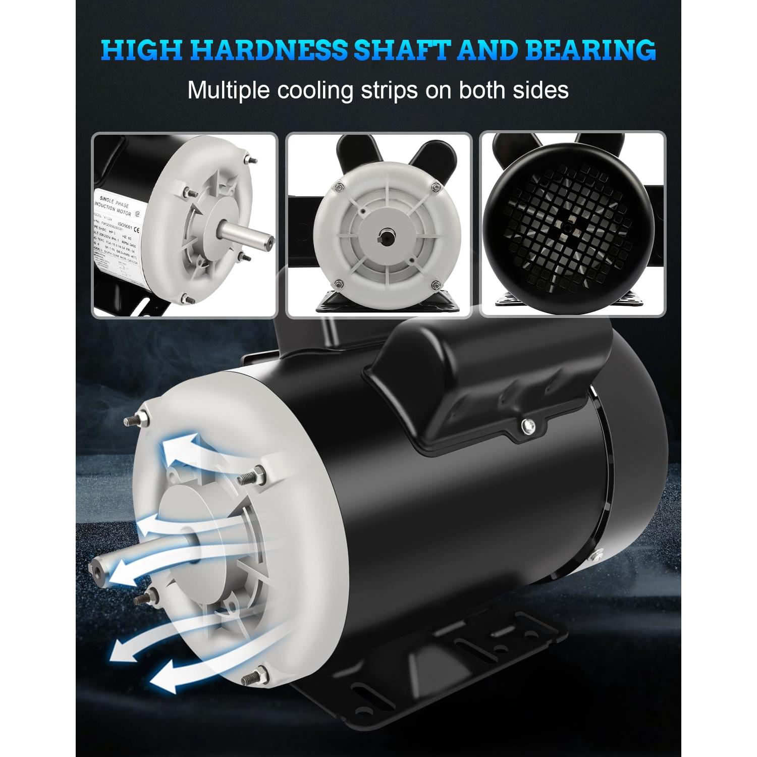 Motor Eléctrico 3HP FAHKNS 3450RPM 208-230V TEFC