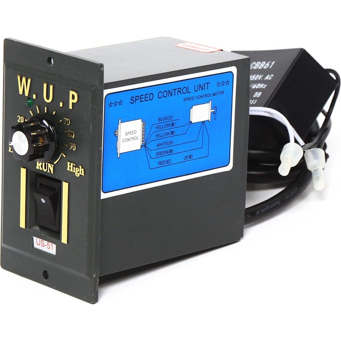 Motor de Engranaje AC 110V 60W Monofásico 0-135RPM 3.8Nm