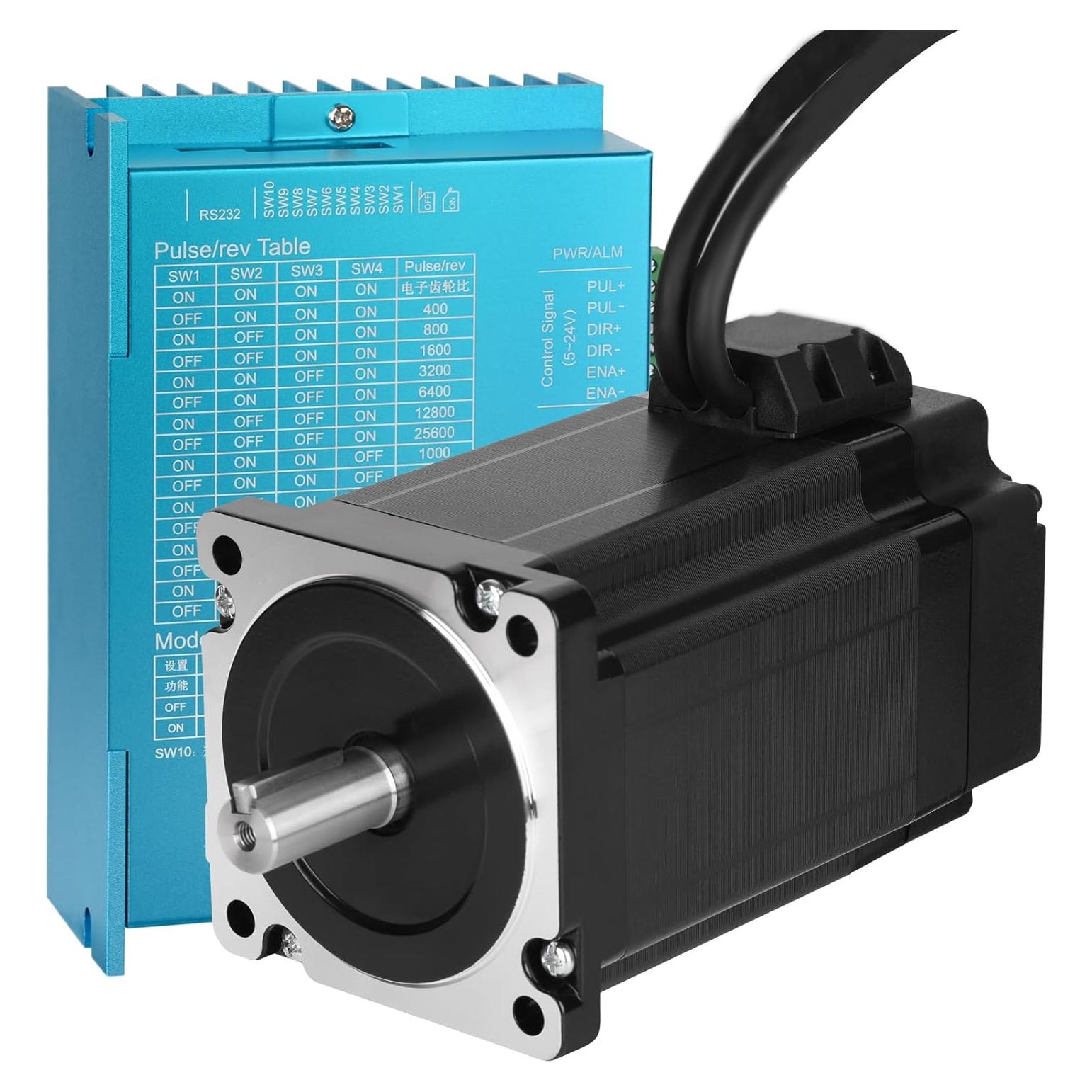 Kit Motor Paso a Paso Nema 34 8.5Nm con Controlador BHA860