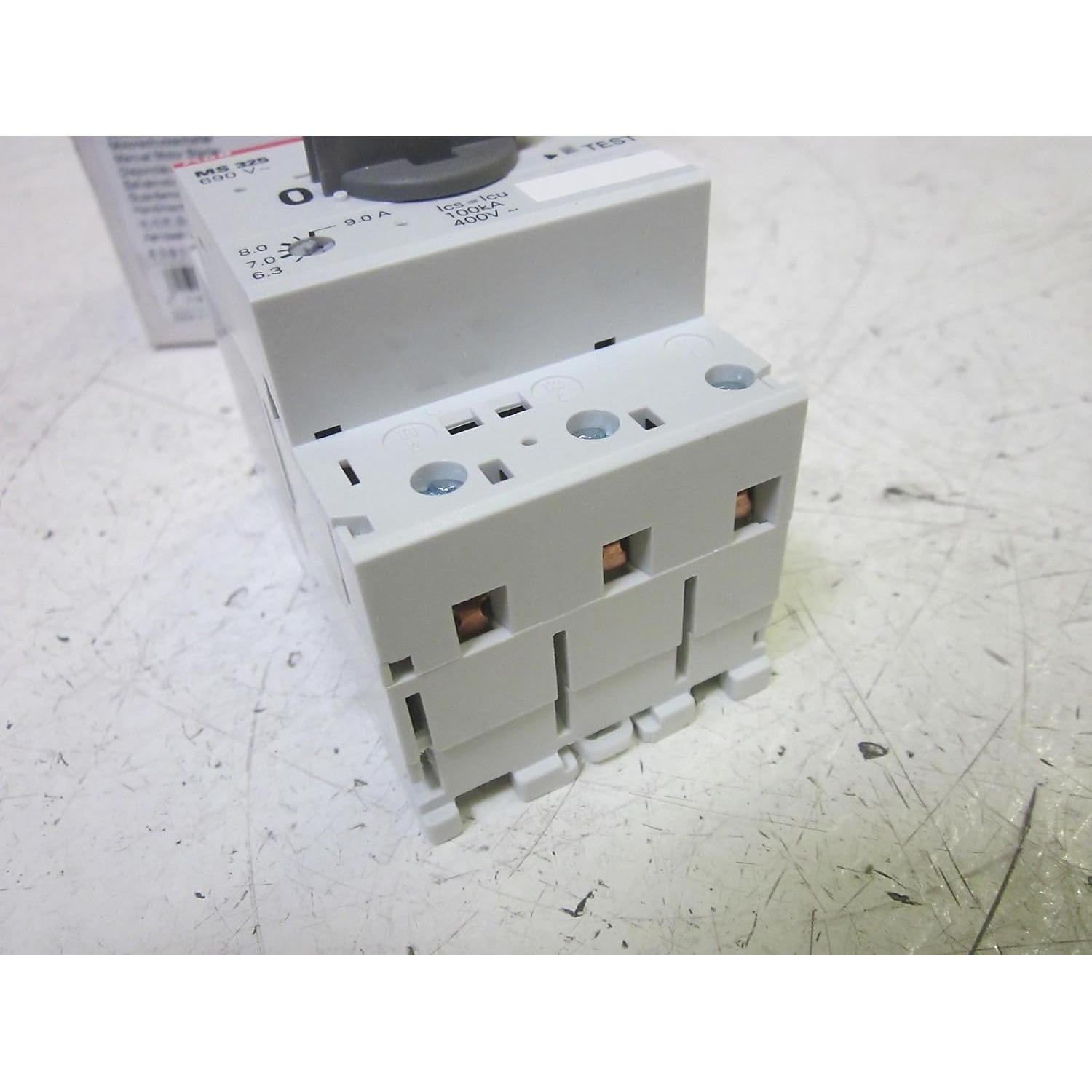 Iniciador de Motor Manual ABB MS325 1.7 kW 9 A Nuevo