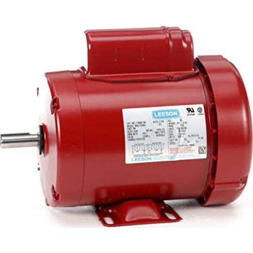 Motor Eléctrico Agrícola Leeson 3/4 HP 1,725 RPM Monofásico