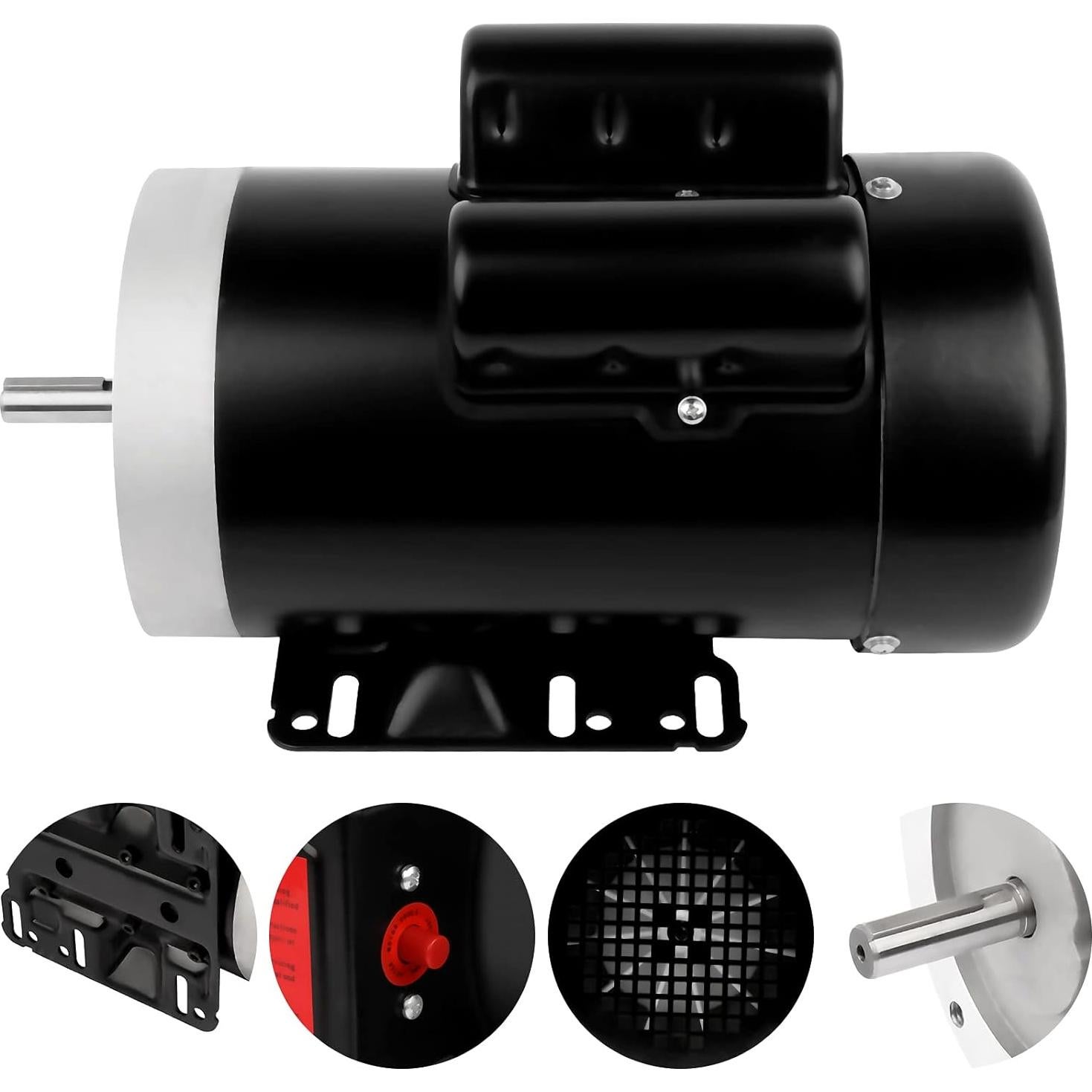 Motor Eléctrico 1.5HP Cuilvu 1750RPM TEFC IP55 115/230V