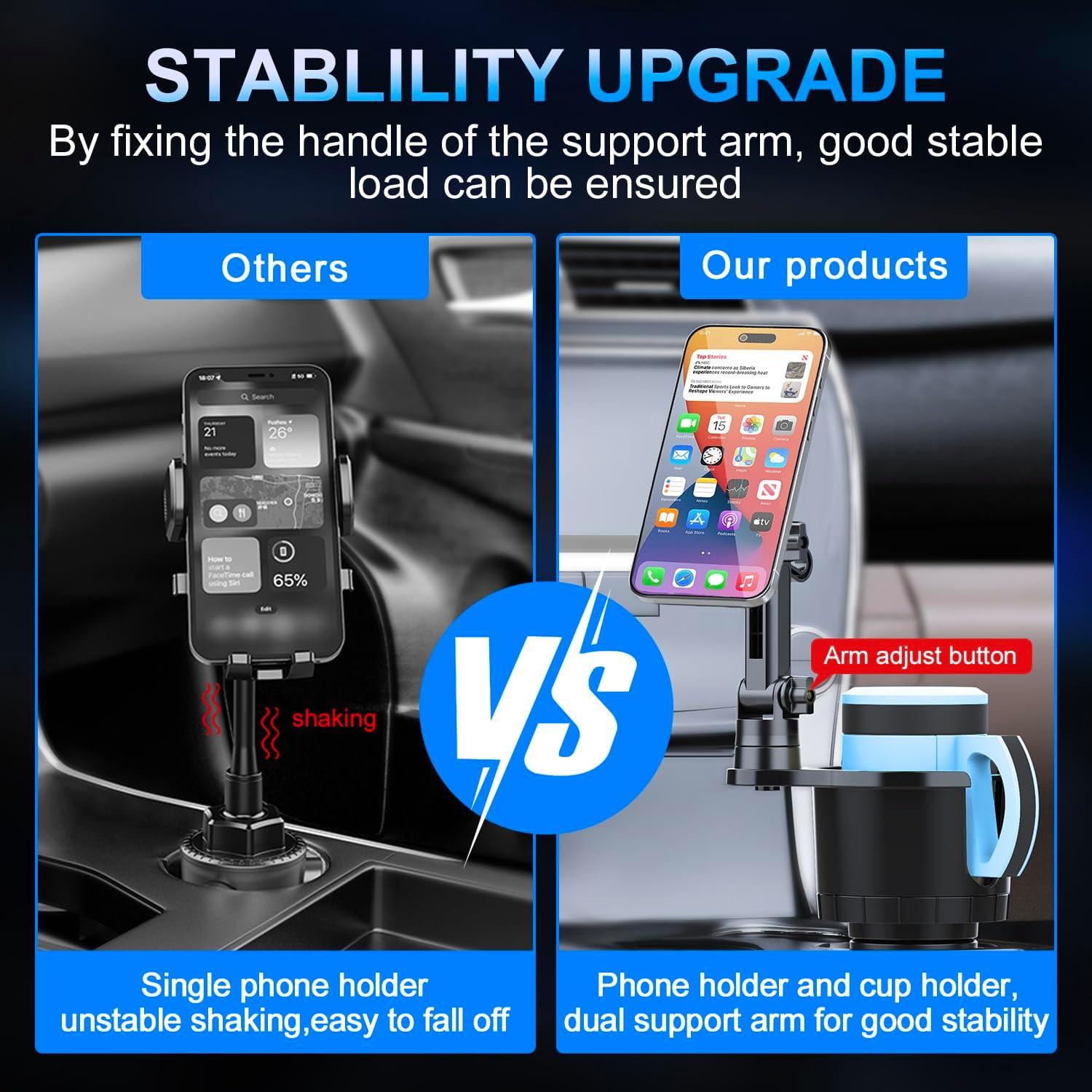 Soporte Magnético para Tazas y Teléfono HUMBEST Ajustable