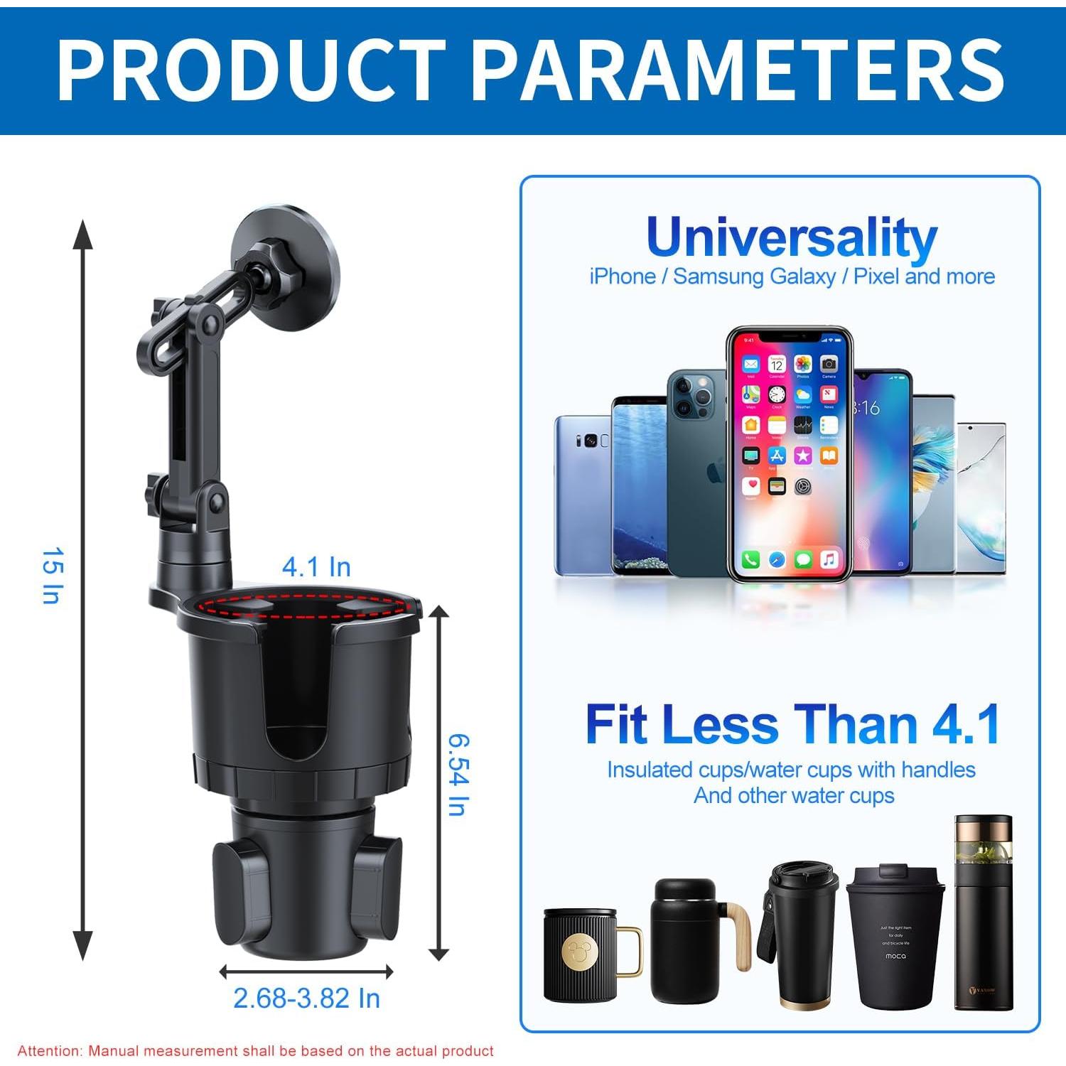 Soporte Magnético para Tazas y Teléfono HUMBEST Ajustable