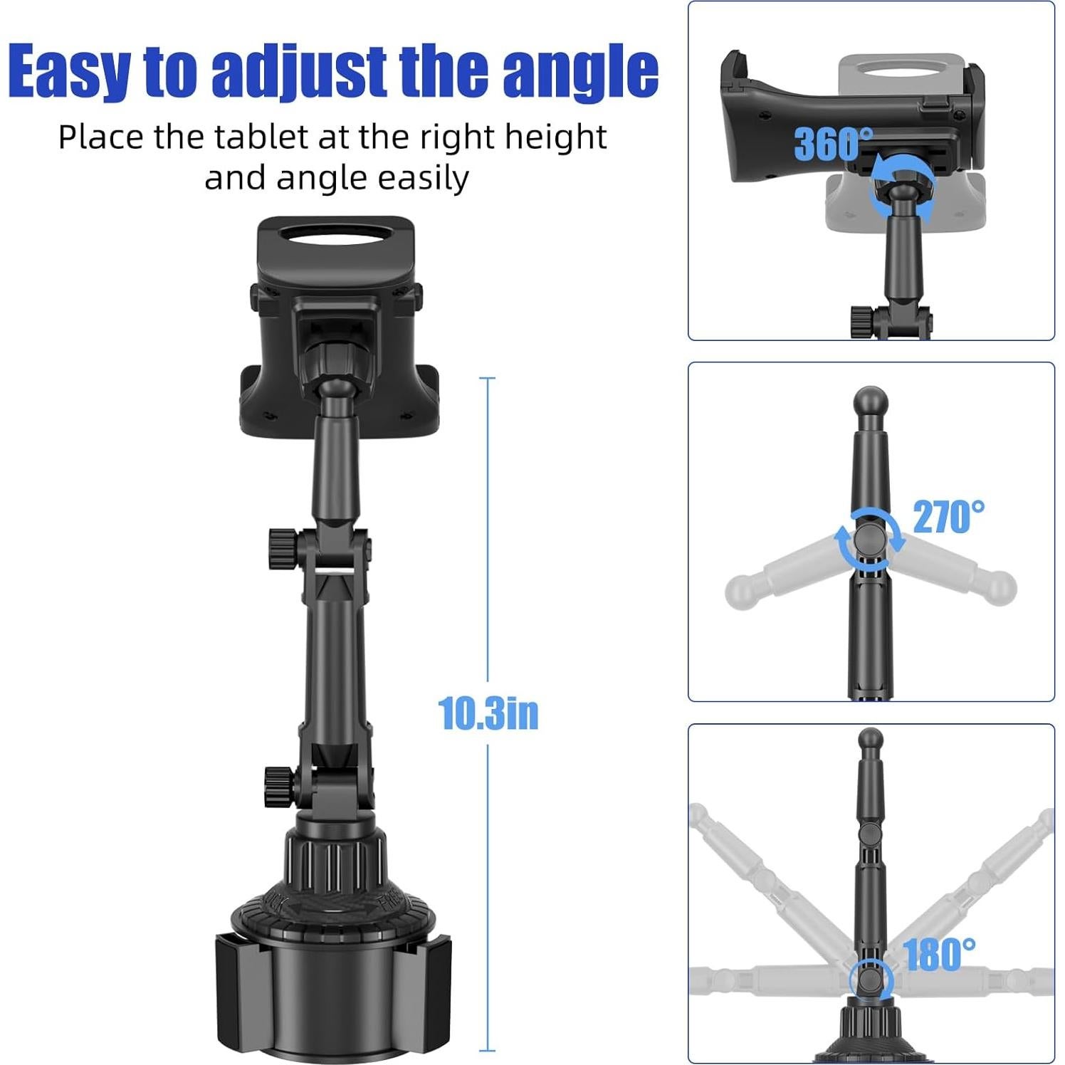Soporte para iPad y Teléfono de Taza Aourxiv Ajustable