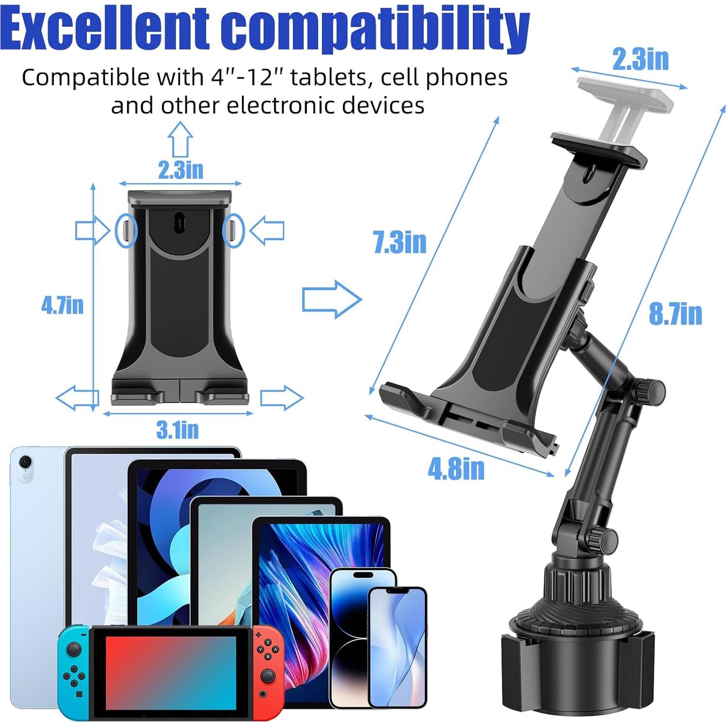 Soporte para iPad y Teléfono de Taza Aourxiv Ajustable