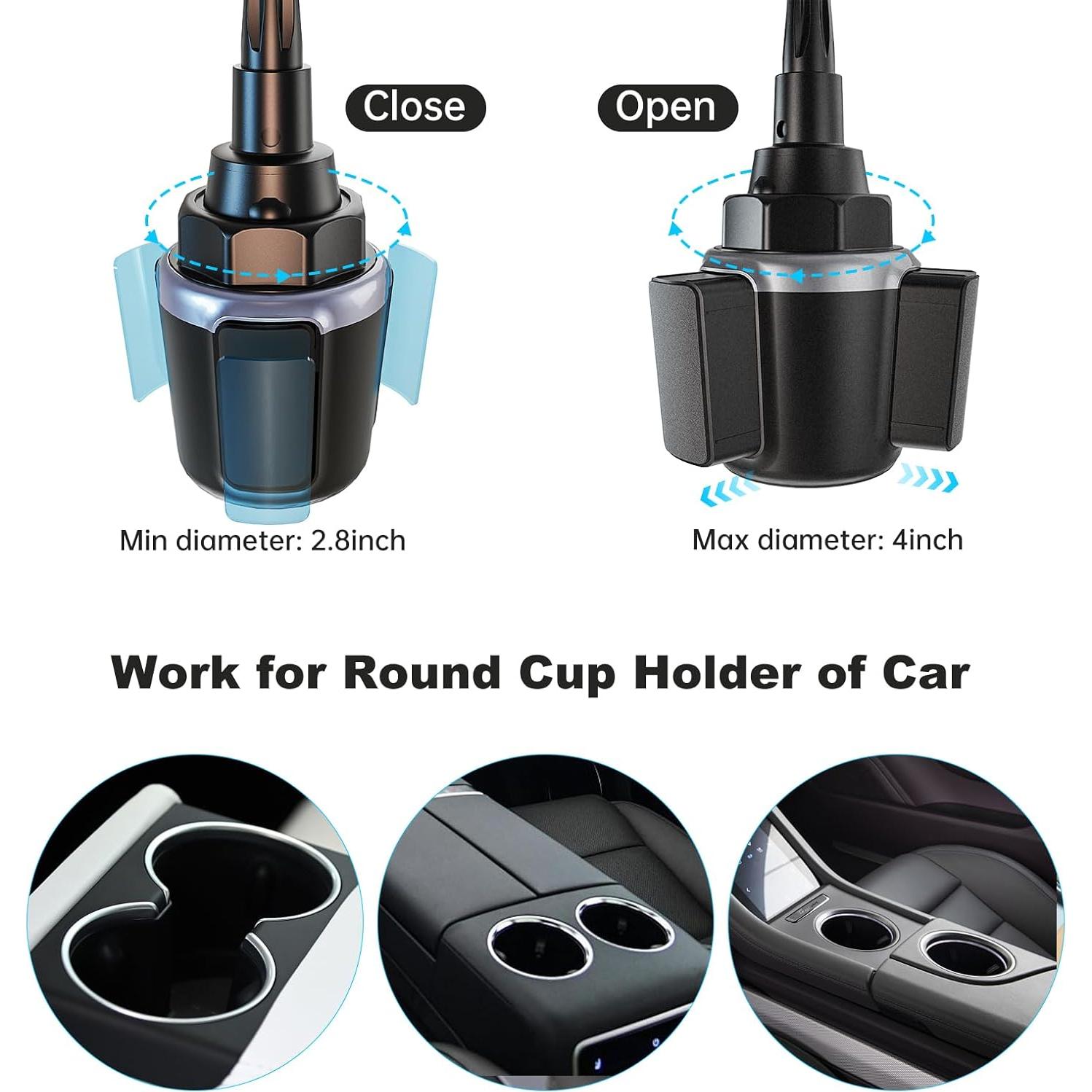 Cargador Inalámbrico Magsafe 15W AiHiwvol para Portavasos